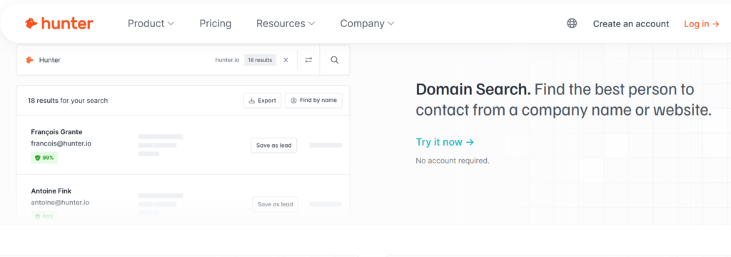 Hunter.io